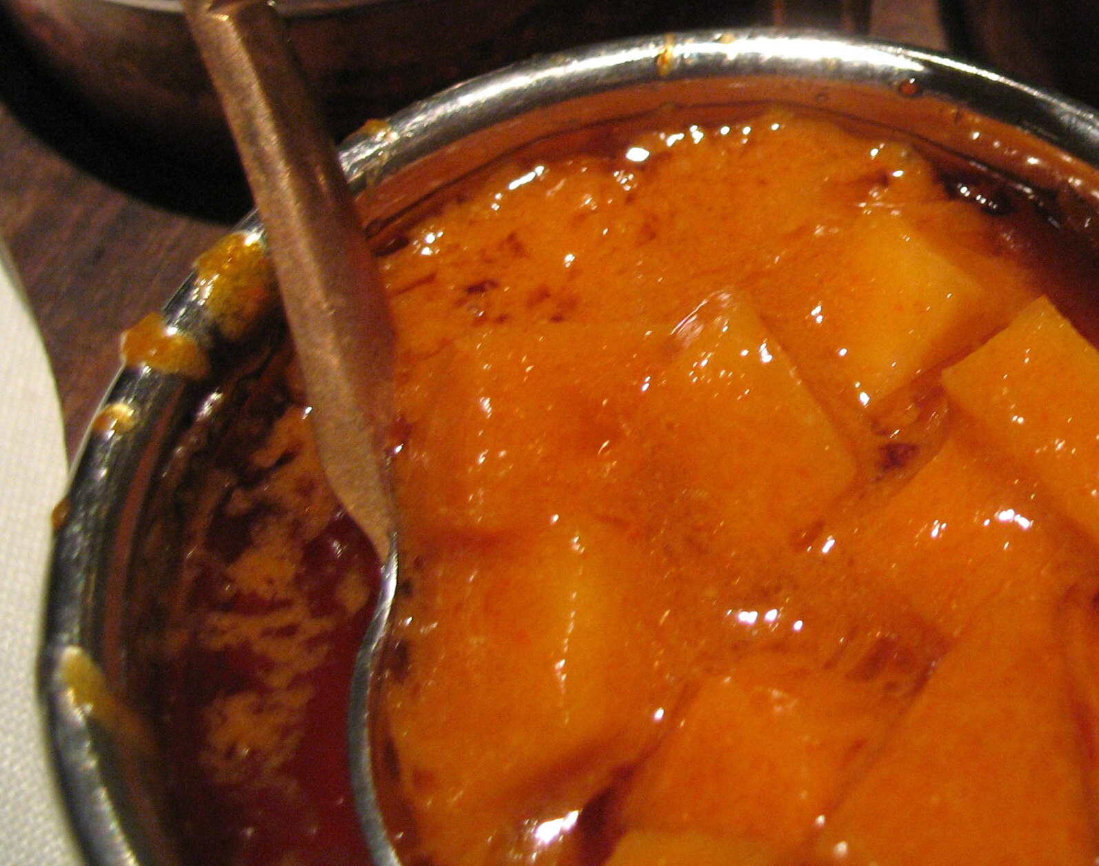 Mango Papaya Chutney Mit Minze — Rezepte Suchen