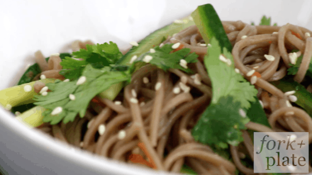 Cold Soba Noodle Recipe